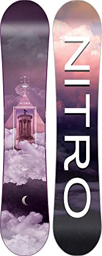 Nitro Snowboards Damen Mercy BRD ´23, Allmountainboard, Twin, Cam-Out Camber, Urban