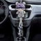 Kristall Diamant Rückspiegel Ornament - Bling Strass Anhänger Dekoration zum Aufhängen für Auto Innen - Für Frauen & Männer, Lila
