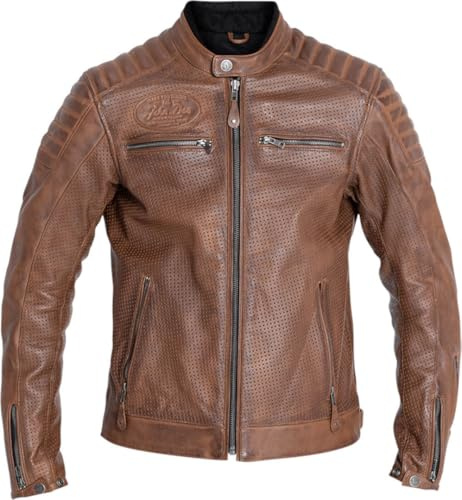 John Doe Lederjacke Storm I Motorradjacke I Herren I Tobacco I Größe L | Leder