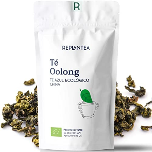 TE AZUL OOLONG Orgánico 100g (50 Tazas) | TE DE OOLONG Chino Orgánico a Granel REPLANTEA®