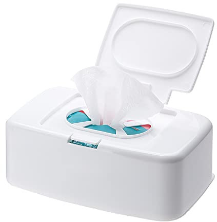 Boîte à lingettes humides, boîte à lingettes humides pour bébé, boîte de rangement de papier toilette, distributeur de mouchoirs, boîte à papier humide