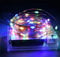 TuoTu Fairy Lights, Battery Operated Christmas String Lights with 8 Flashing Modes and 8-16 Hours Timer，5M/16ft 50 LED Copper Wire Light (Multi-Colored)