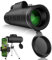 Monocular, 40×60 Waterproof Fogproof HD High Power Monocular Scope, and Adjustable Tripod for Mobile Phone Bird Watching Hunting Hiking Camping -