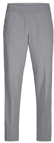 JACK & JONES Relaxed Fit Hose JPSTKANE JJEDWIN Jogger NOOS, Grey Melange,XL