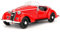 TGRCM-CZ Audi Wanderer W25k Roadster Modell Auto, Zink Legierung Pull Back Spielzeugauto mit Ton und Licht für Kinder Jungen Mädchen Geschenk (rot)