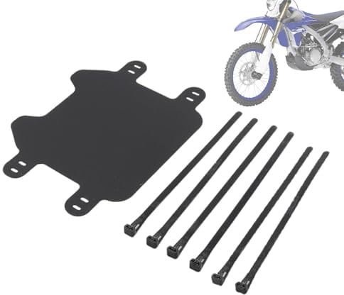 Front License Plate Mount - Front Number Plate Mount | License Plate Holder for Bikes Rack, Number Plate Frame Plate Holder, License Plate Mounting Bracket, Modification Accessories for