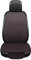 GHUYGTT Auto Sitzbezug für Jeep Wrangler TJ 1997-2002, Vorne Und Hinten Leinen-Sitzkissen Anti-Rutsch-Atmungsaktiver Four Seasons Universal Autositzschutz Autozubehör,E/Black-Red