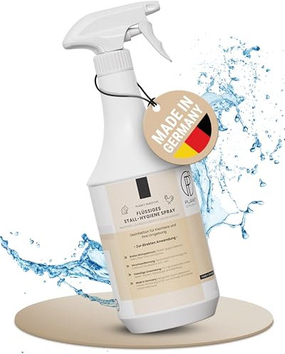 Stall-Hygiene Spray – 1L Desinfektionsmittel für Käfige, Ställe & Tierbereiche | Gebrauchsfertig & alkoholfrei | Planet Sensitive® zur Flächendesinfektion & Geruchsneutralisierung | Made in Germany
