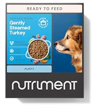 Nutriment Gently Steamed Turkey & Beef for Dogs (1pack) Ready to Serve Meal