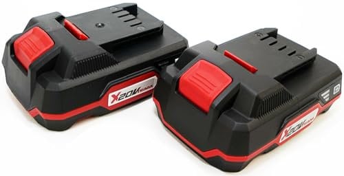 2er Pack - Parkside® 20V 2Ah Akku Pap 20 B1, Lithium Ionen 2 Ah Accu mit Cell Balancing - für Serie X20V