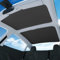Ywooon Parasol Techo Solar para Tesla Model 3 2018-2024 2025 Highland Visor Sun Toof Sun Shade UV Reflector Cubiertas Block Bloqueo de Rayos UV, Negro (Producido Desde China)