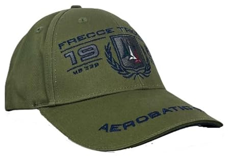 Aeronautica Militare Herrenmütze HA1206 bestickt P.A.N dreifarbige Pfeile