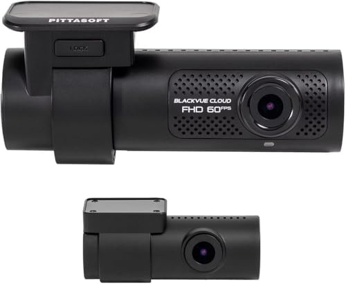 BlackVue DR770X-2CH II| Full HD 60 fps Cloud-Dashcam | LTE Via WiFi ou CM100 LTE en Option… (256Go)