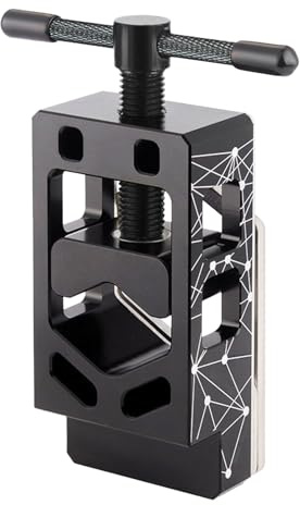 Threadless Saw Guide | Carbon Fiber Cutting Retainer Tool | Precision Seat Post Cutting Jig | Road Bike Fork Steerer Cutter Clamp | Tube Saw Guide for Repair, Workshop, Maintenance