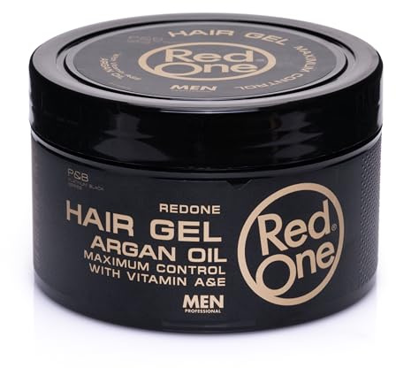 Redone Arganöl Haargel 400 ml – Ultra-Starker Halt Styling Gel mit Panthenol & Vitamin E