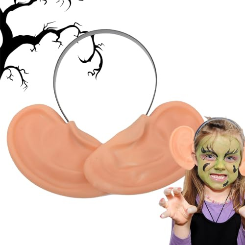 Bomefoi Ohren Kostüm | Cartoon Verkleidung - Realistisches bequemes Stirnband für Charakter Cosplay Fotoshooting Schule Spiel Mottoparty Bühnenaufführung