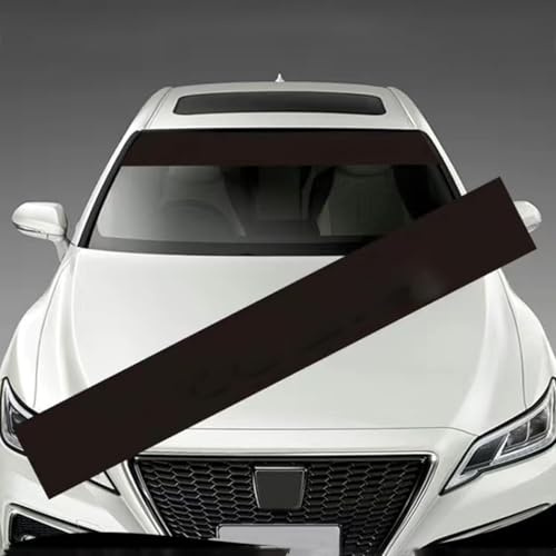 WKTLEXVDC Auto Windschutzscheibe Sonnenstreifen, für Volvo XC-60 XC60 2017-2024 Frontscheiben Aufkleber Banner Sticker Styling Zubehör Sonnenschutz Visier