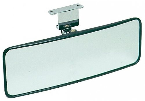 Osculati Wasserski-Rückspiegel, verstellbar 100x300 mm, Weiß, Universal montage, Flach, Fahrzeugspiegel, Rückspiegel