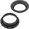 tomzz Audio 2857-011 Lautsprecherringe Adapter Halterungen kompatibel mit VW Golf 5 Tiguan Touran Skoda Yeti Octavia Fronttür für 165mm DIN Lautsprecher