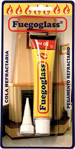 Fuegoglass B0243 - Pegamento Refractario B0243/244 Tubo50Ml
