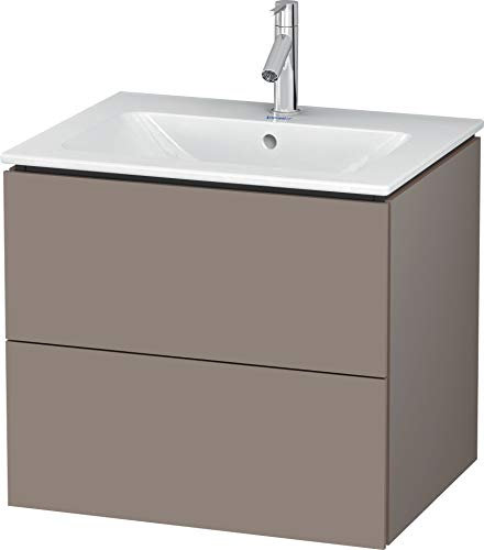 Duravit l-cube Waschtisch Waschbecken 550 x 620 x 481 Basalt matt