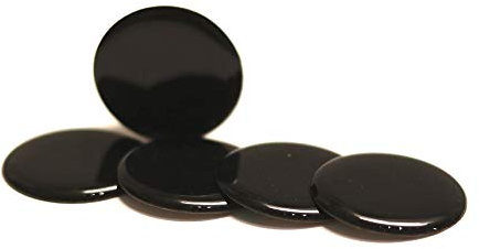 NFC Tag Epoxy Münze Outdoor - für metallische/leitende Oberflächen, wasserfest - 180 Byte, 30mm, 5 Stück