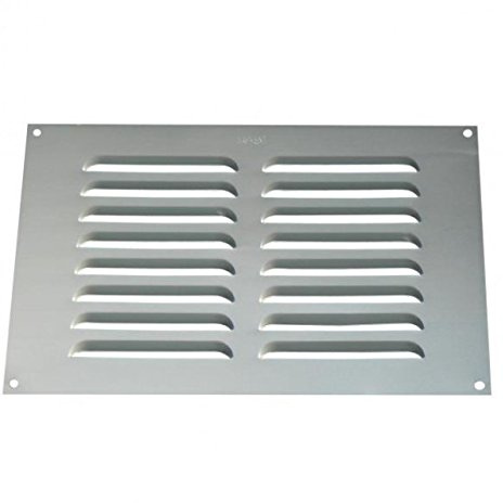 9 x 6 Aluminium Louvre Vent- Stadium BM362 - Pack of 2