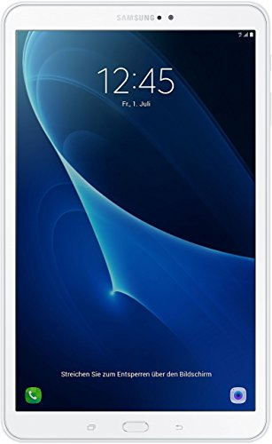Samsung Galaxy Tab A T585 25,54 cm (10,1 Zoll) Tablet-PC (1,6 GHz Octa-Core, 2GB RAM, 32GB eMMC, LTE, Android 6.0) weiß