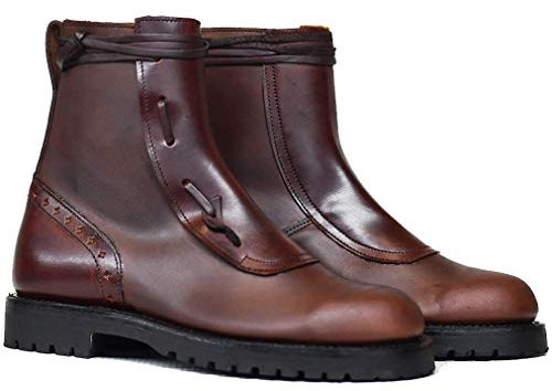 botosvalverde 720 borseguil Bota Baja Piel marrón Cordones Piso montaña Valverde del Camino (41)