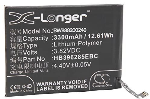 vhbw Batterie Compatible avec Huawei P20 Premium Edition Dual SIM Smartphone (3300mAh, 3,82V, Li-polymère)