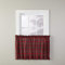 SKL Home by Saturday Knight Ltd. Fireside Lot de 2 Paires de Rideaux à Carreaux Rouge 145 x 91 cm