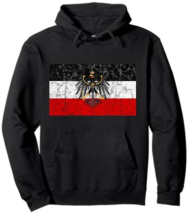 Reichsadler Deutsches Reich S-W-R Pullover Hoodie