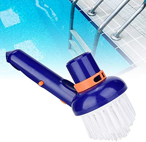 BORDSTRACT Limpiafondos para Piscina, Cepillo para Escalera de Piscina, Cerdas Finas de Nailon, para la Limpieza de Piscinas en el Suelo y Bañeras