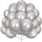 30 Pezzi Palloncini Argento lattice Argento Metallico da 12 Pollici per Ragazze Donne Ragazzi Festa di Compleanno Matrimonio Baby Shower Laurea Battesimo Nuziale Carnevale Anniversario Decorazioni
