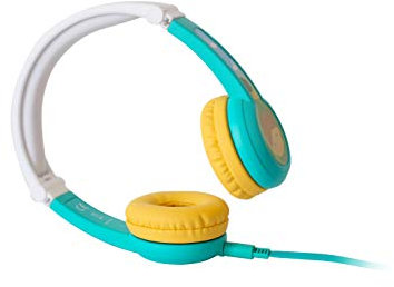 Stelii by Lunii - Casque Audio Octave - Compatible avec Ma Fabrique à Histoires pour Les Enfants de 3 à 8 Ans Bleu