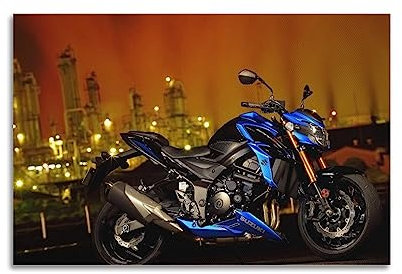 ALTUY Motorrad-Poster für Suzuki GSX 750 Japan Motorrad dekorative Malerei Leinwand Poster 40 x 60 cm