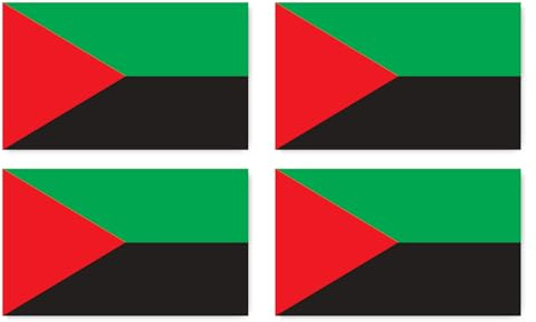 Autocollants : 150 x 90 mm - Drapeau - Martinique - MQ - pour voiture, valise, ordinateur portable et plus encore