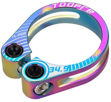 HOUSON Aluminum Alloy Seat Clamp - 34.9mm for Folding & Mountain Bike
