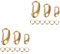 BESPORTBLE 2sets Haustier Clip Dog Tag Haken Mit Edelstahl Kragen Clip Für Katzen Hunde 3 Stücke * 2