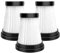 Nilnyvda Filtre HEPA Compatible avec MOOSOO K12 K12 Pro K13 Compatible avec Genius Invictus One 1.0 X7 2.0 Remplacement d'aspirateur(3 Pcs)