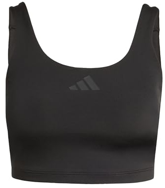 adidas Damen Optime Workout Twist Light Support Bra Tank Tanktop (1er Pack)