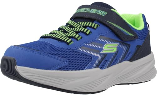 Skechers Unisex Children's Microspec Tread Shoes, Blue Navy, 4 UK Child