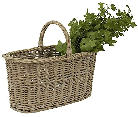Clayre & Eef W4RO0005 Korb Rattan Ca. 51 x 22 x 40 cm