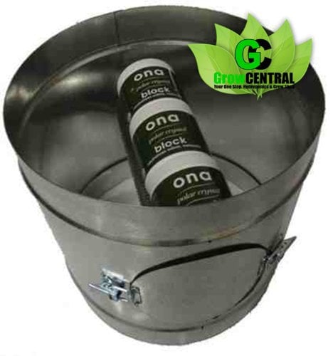 Ona Odour Control DUCT 6 (Holds Ona Blocks) Fits on Fan, Filter, Duct