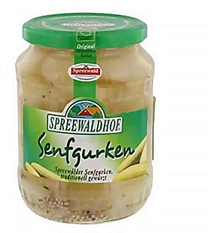 Spreewaldhof Senfgurken aus dem Spreewald - nostalgische DDR Kultprodukte - DDR Produkte