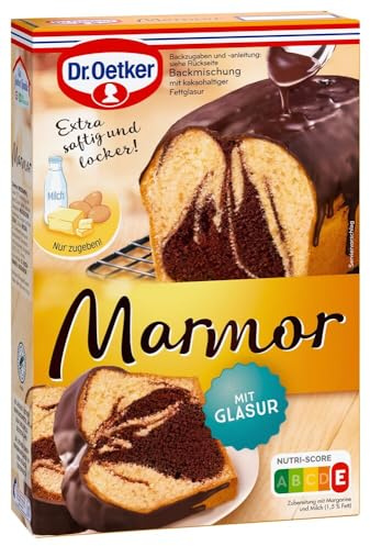 Dr. Oetker Marmor Kuchen, 8 x 400 g, Backmischung