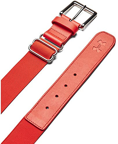 Under Armour Baseballgürtel für Herren, Orange/Dunkelorange/Dunkelorange, Einheitsgröße