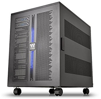 Thermaltake Core W200 Dual System Capable Extreme Water Cooling XL-ATX Fully Modular/Dismantle Stackable Tt Certified Super Tower Computer Case CA-1F5-00F1WN-00 Black
