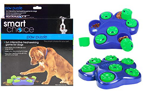 Smart Choice Paw Puzzle Dog Toy Hide Treats Interactive Dog Game Dog Bowl Dog Treats Pet Food
