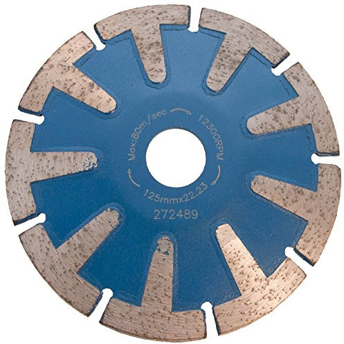 Diamantscheiben, Kurvenscheiben für Fliesen, Keramik, Marmor, Feinsteinzeug, Granit (Ø125mm)